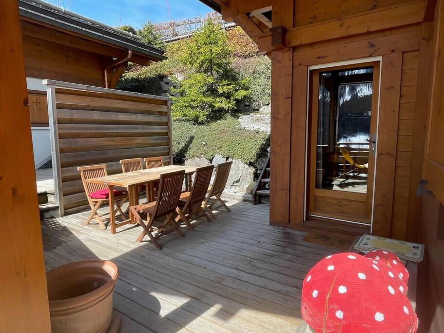 Cosymontagne - Le Chalet - 3Ch - 8 Pers- Terrasse Sud, Magnifique Vue La Clusaz Exterior photo