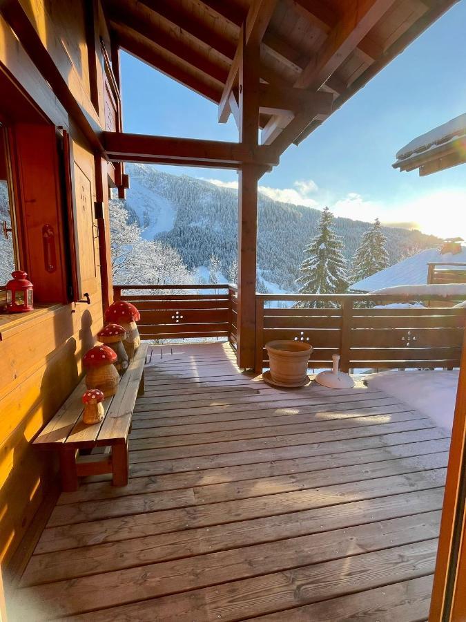 Cosymontagne - Le Chalet - 3Ch - 8 Pers- Terrasse Sud, Magnifique Vue La Clusaz Exterior photo